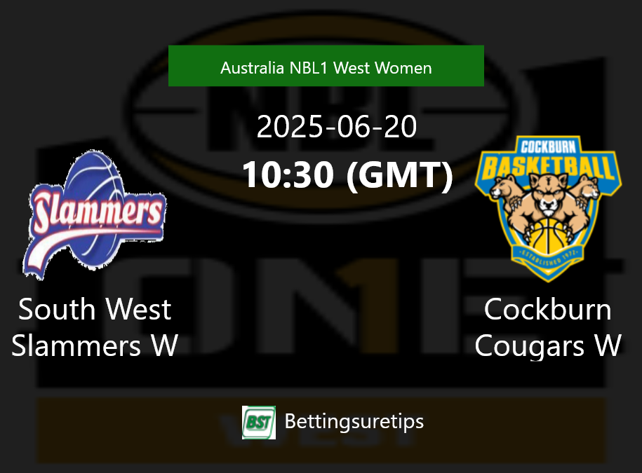 South West Slammers W vs Cockburn Cougars W Prediction and Pick - Australia NBL1 West Women