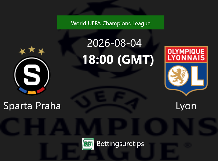 Sparta Praha vs Lyon Prediction Betting Tips & Correct Score