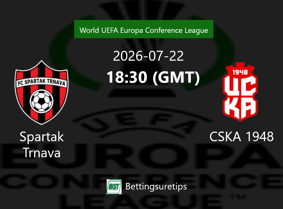 Spartak Trnava vs CSKA 1948 Prediction Betting Tips & Correct Score