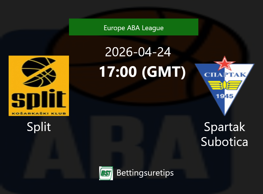 Split vs Spartak Subotica Prediction and Pick - Europe ABA League