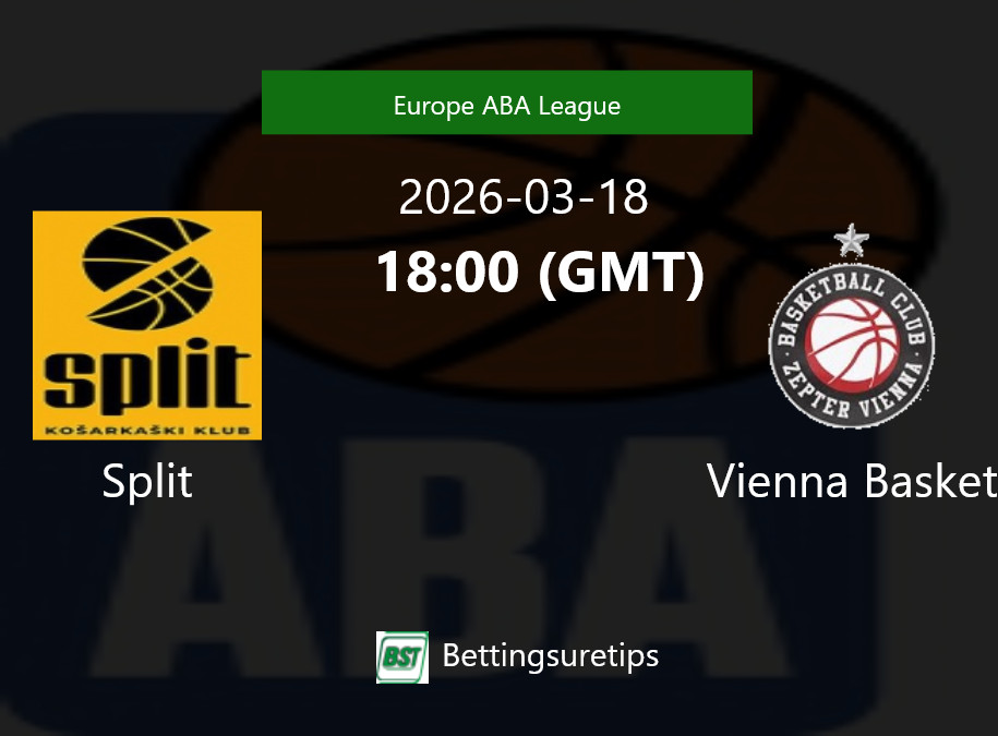 Split vs Vienna Basket Prediction and Pick - Europe ABA League
