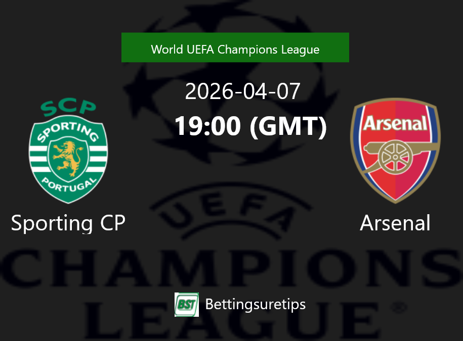 Sporting CP vs Arsenal Prediction Betting Tips & Correct Score