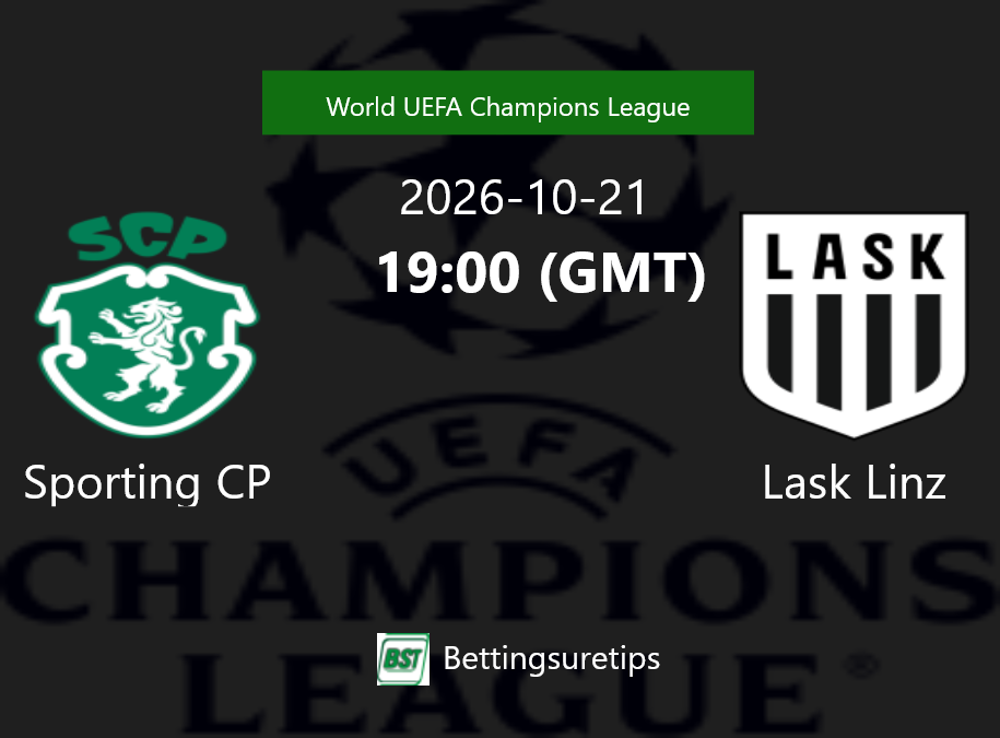 Sporting CP vs Lask Linz Prediction Betting Tips & Correct Score