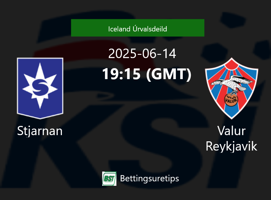 Stjarnan vs Valur Reykjavik Prediction Betting Tips & Correct Score