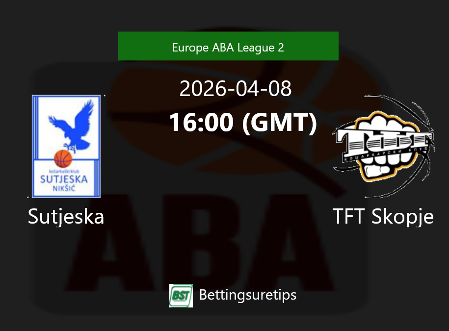 Sutjeska vs TFT Skopje Prediction and Pick - Europe ABA League 2