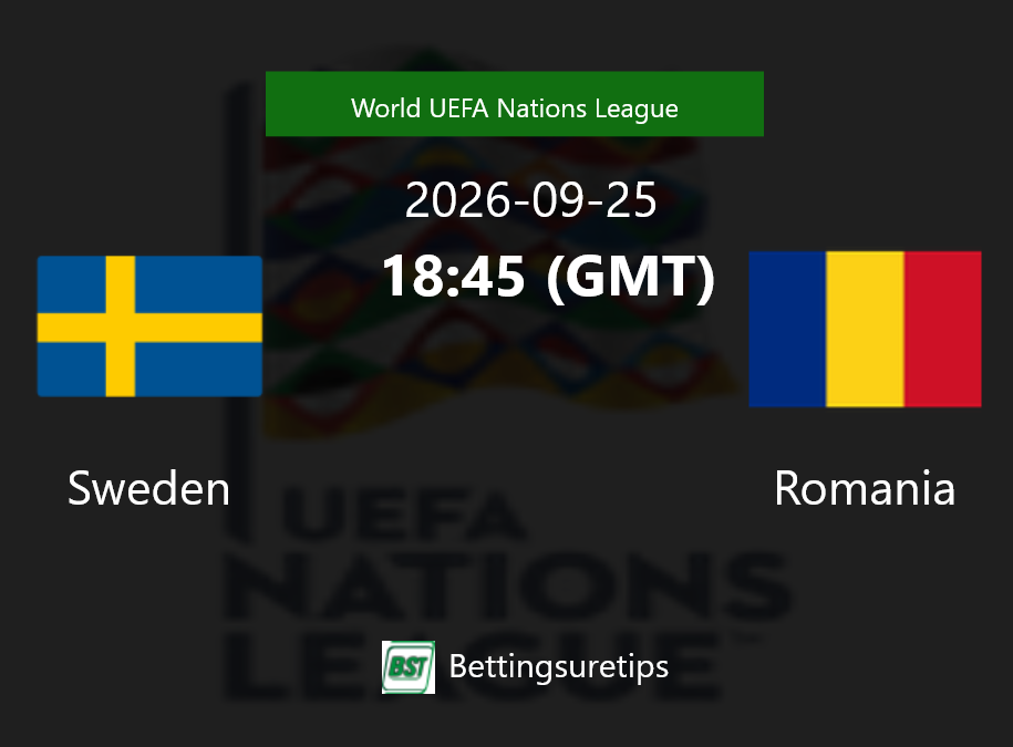 Sweden vs Romania Prediction Betting Tips & Correct Score
