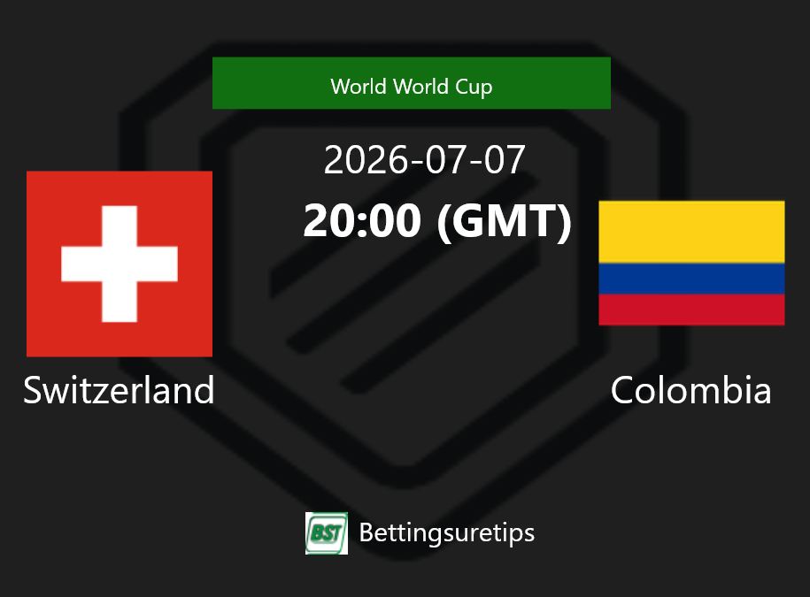 Switzerland vs Colombia Prediction Betting Tips & Correct Score