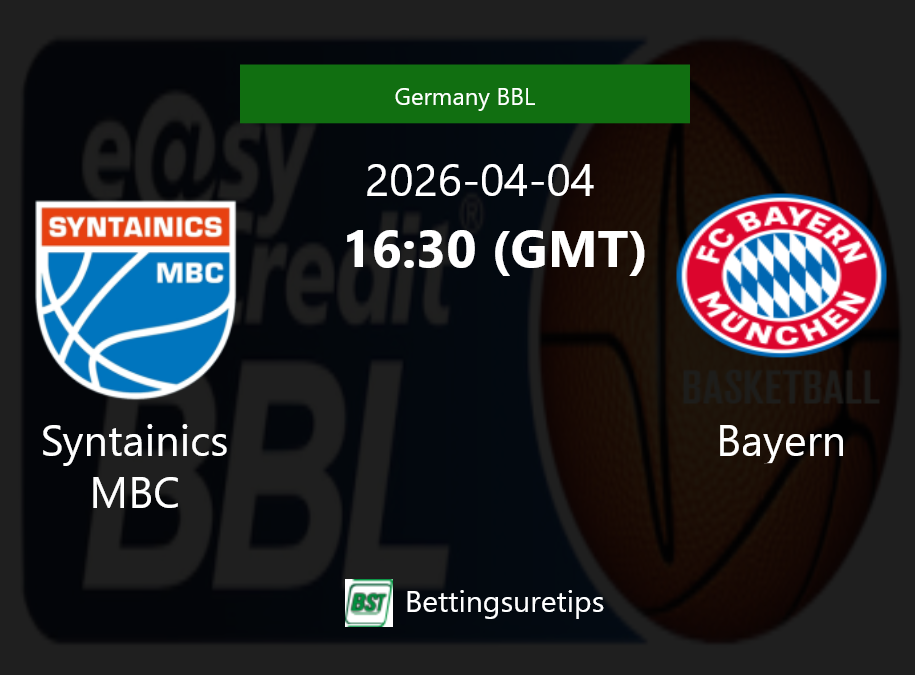 Syntainics MBC vs Bayern Prediction and Pick - Germany BBL