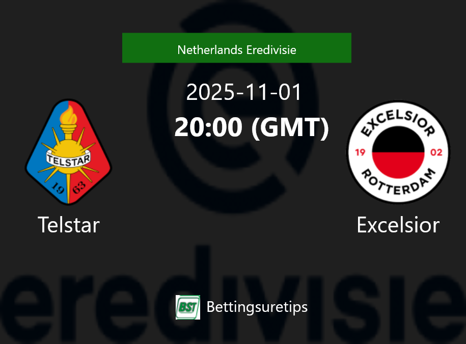 Telstar vs Excelsior Prediction Betting Tips & Correct Score
