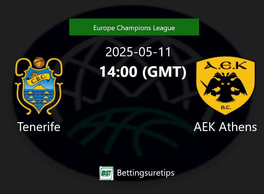 Tenerife vs AEK Athens Prediction and Pick - Europe Champions League