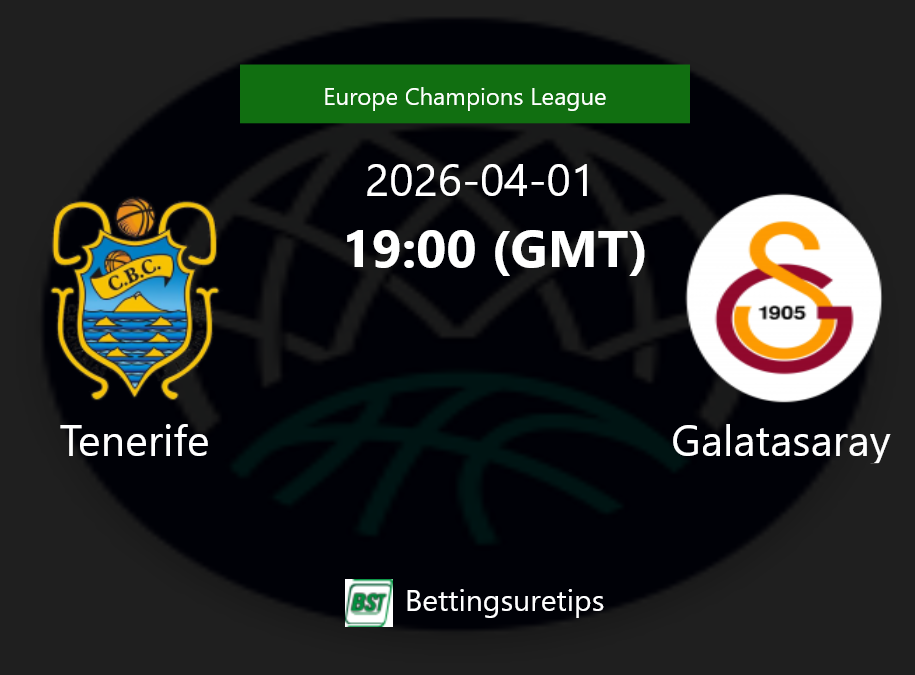 Tenerife vs Galatasaray Prediction and Pick - Europe Champions League