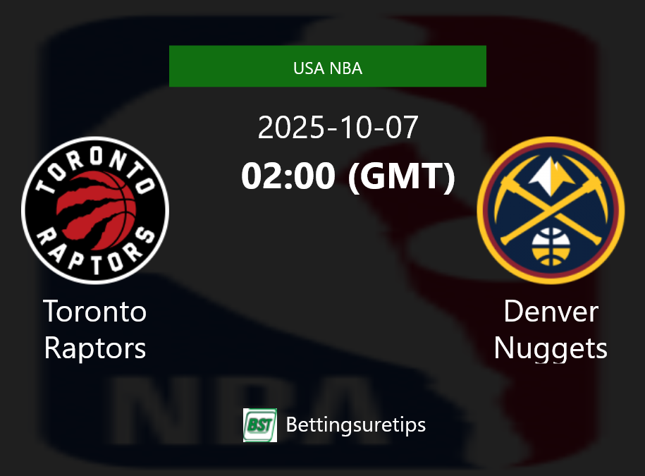 Toronto Raptors vs Denver Nuggets Prediction and Pick - USA NBA