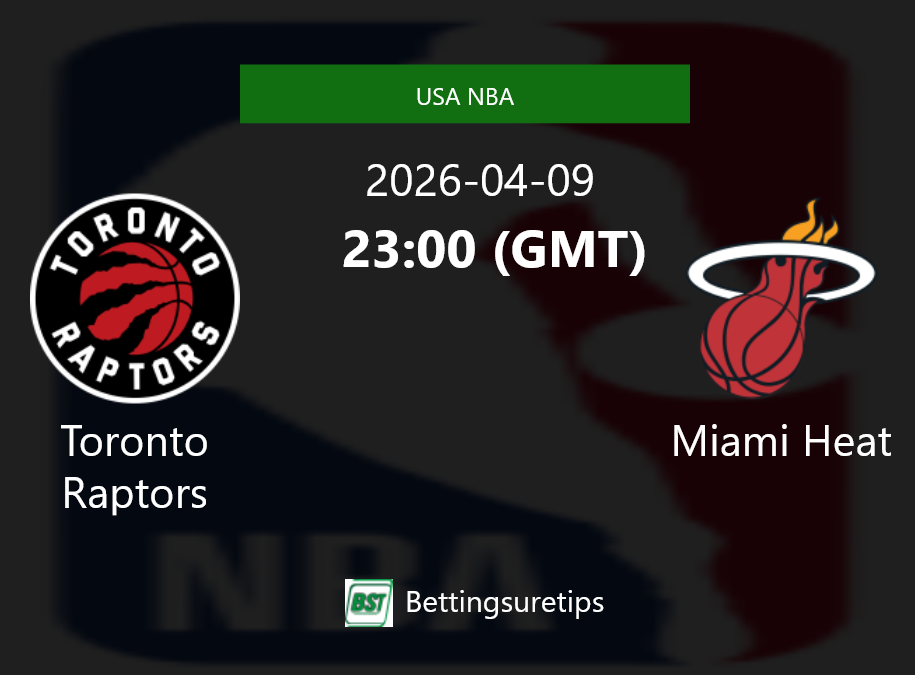 Toronto Raptors vs Miami Heat Prediction and Pick - USA NBA