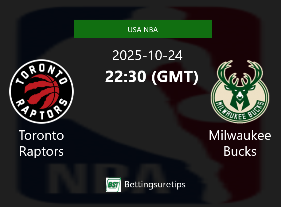 Toronto Raptors vs Milwaukee Bucks Prediction and Pick - USA NBA