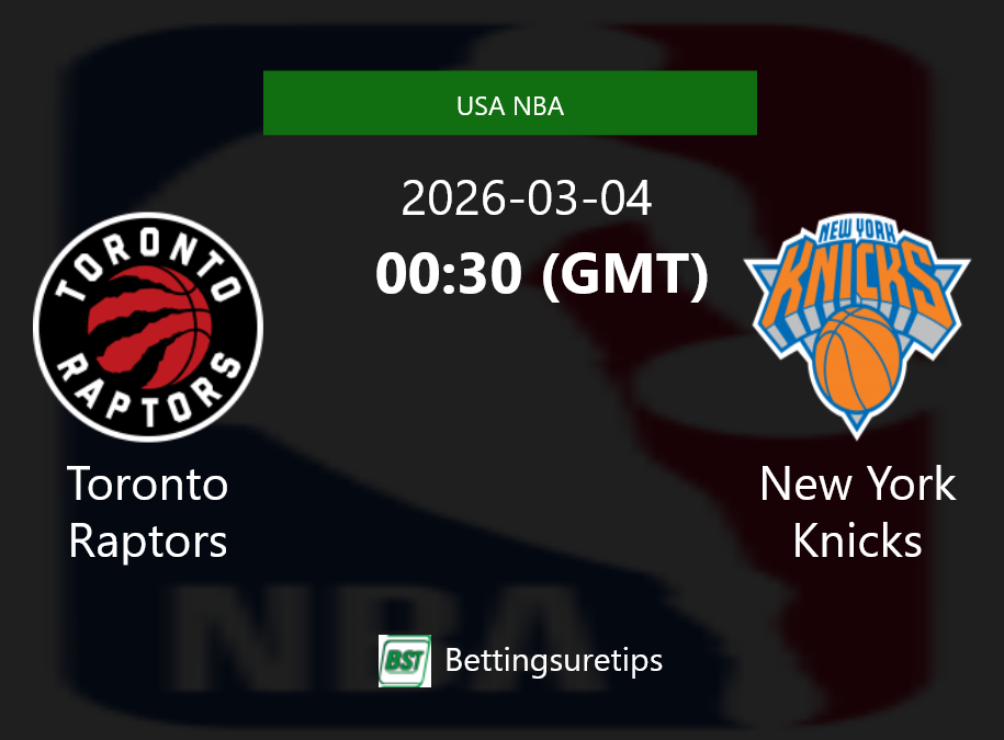 Toronto Raptors vs New York Knicks Prediction and Pick - USA NBA