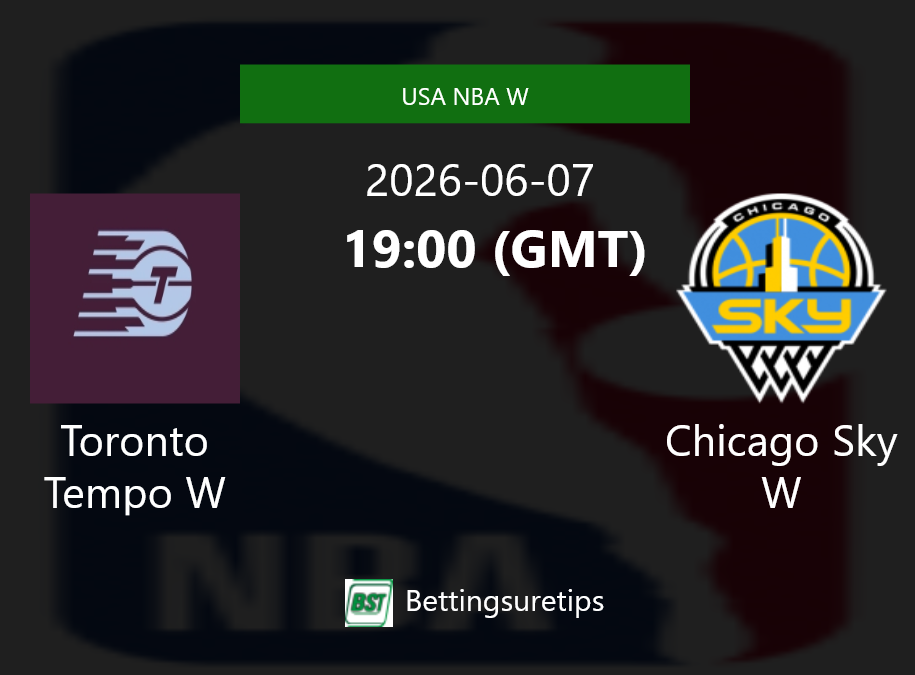 Toronto Tempo W vs Chicago Sky W Prediction and Pick - USA NBA W
