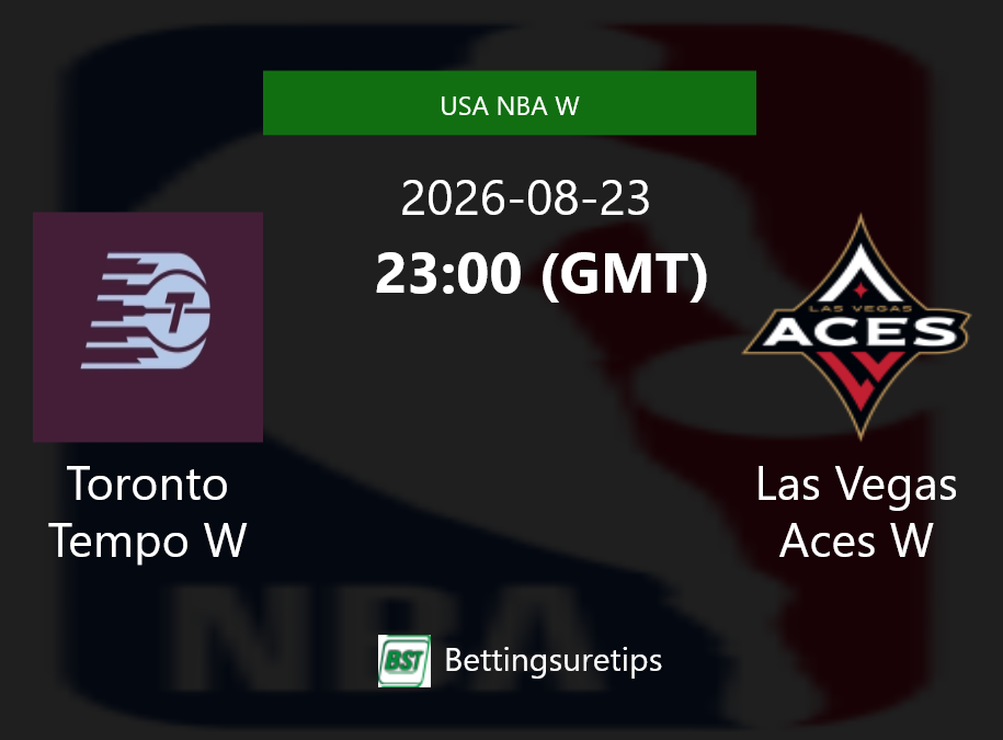 Toronto Tempo W vs Las Vegas Aces W Prediction and Pick - USA NBA W