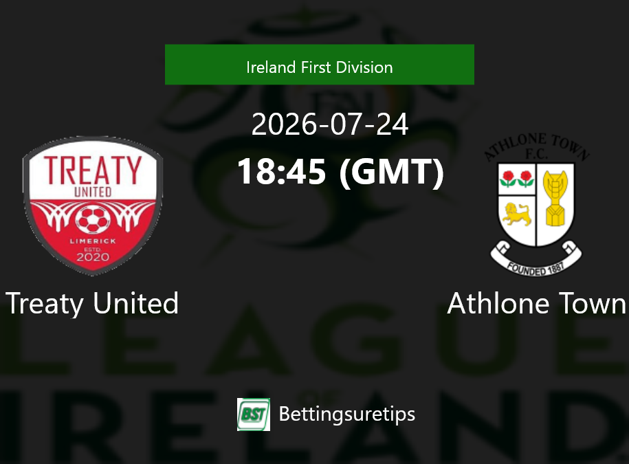 Treaty United vs Athlone Town Prediction Betting Tips & Correct Score