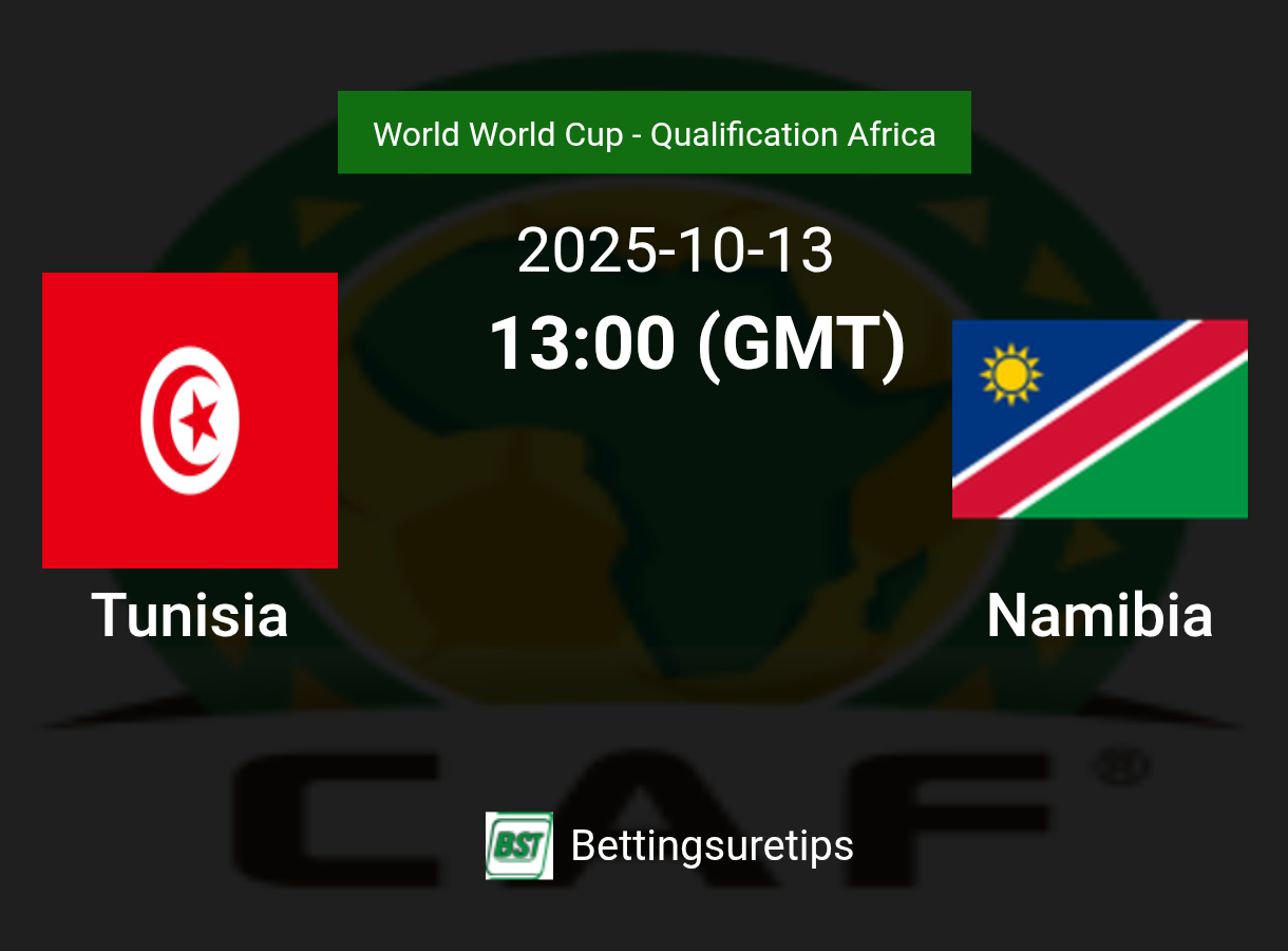 Tunisia vs Namibia Prediction Betting Tips & Correct Score
