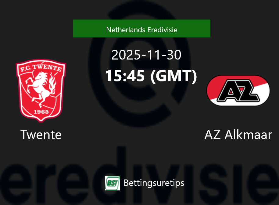 Twente vs AZ Alkmaar Prediction Betting Tips & Correct Score