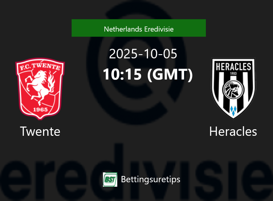 Twente vs Heracles Prediction Betting Tips & Correct Score