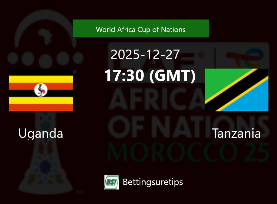 Uganda vs Tanzania Prediction Betting Tips & Correct Score