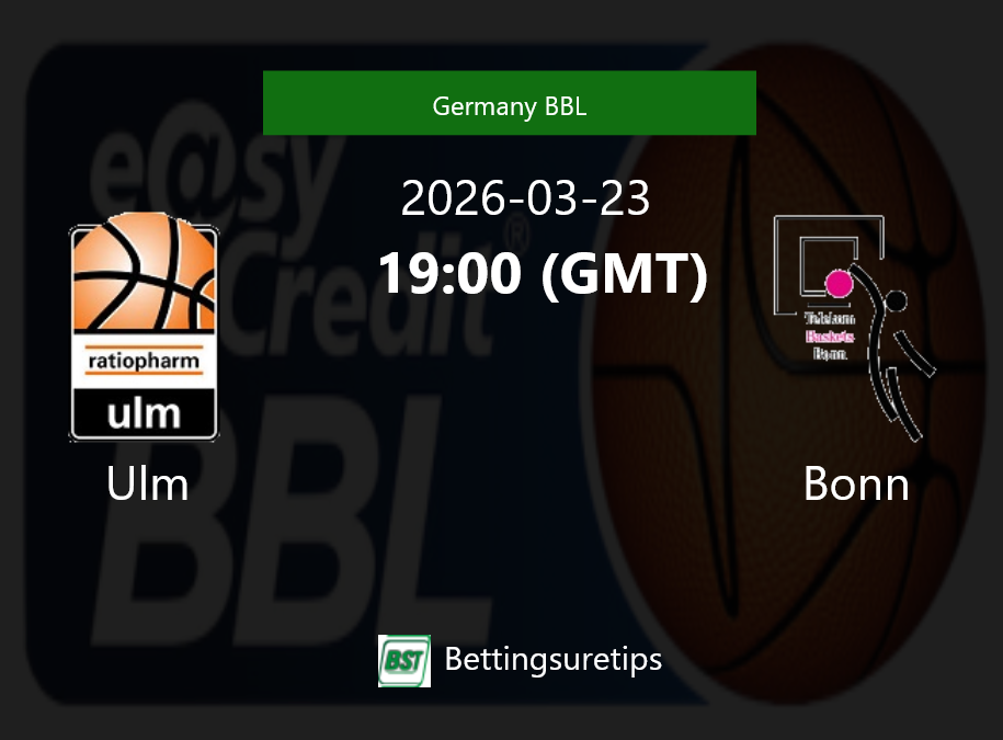 Ulm vs Bonn Prediction and Pick - Germany BBL Ulm vs Bonn Prediction and Pick - Germany BBL