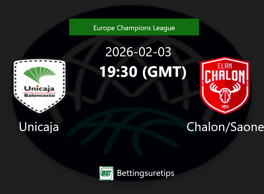 Unicaja vs Chalon/Saone Prediction and Pick - Europe Champions League