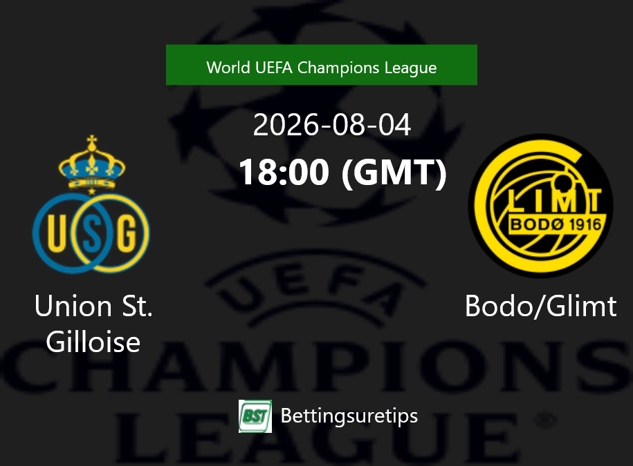 Union St. Gilloise vs Bodo/Glimt Prediction Betting Tips & Correct Score