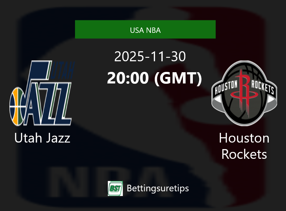Utah Jazz vs Houston Rockets Prediction and Pick - USA NBA