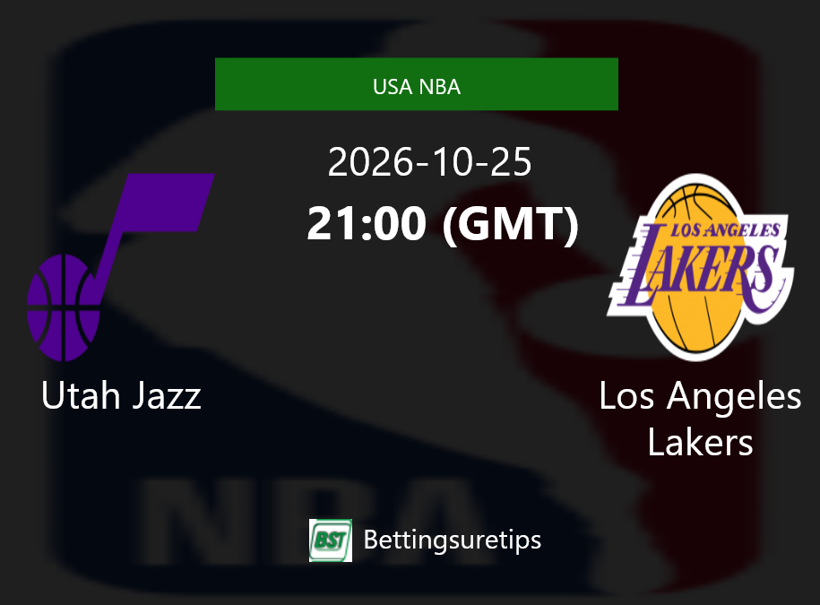 Utah Jazz vs Los Angeles Lakers Prediction and Pick - USA NBA Utah Jazz vs Los Angeles Lakers Prediction and Pick - USA NBA