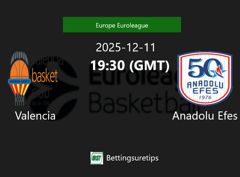 Valencia vs Anadolu Efes Prediction and Pick - Europe Euroleague