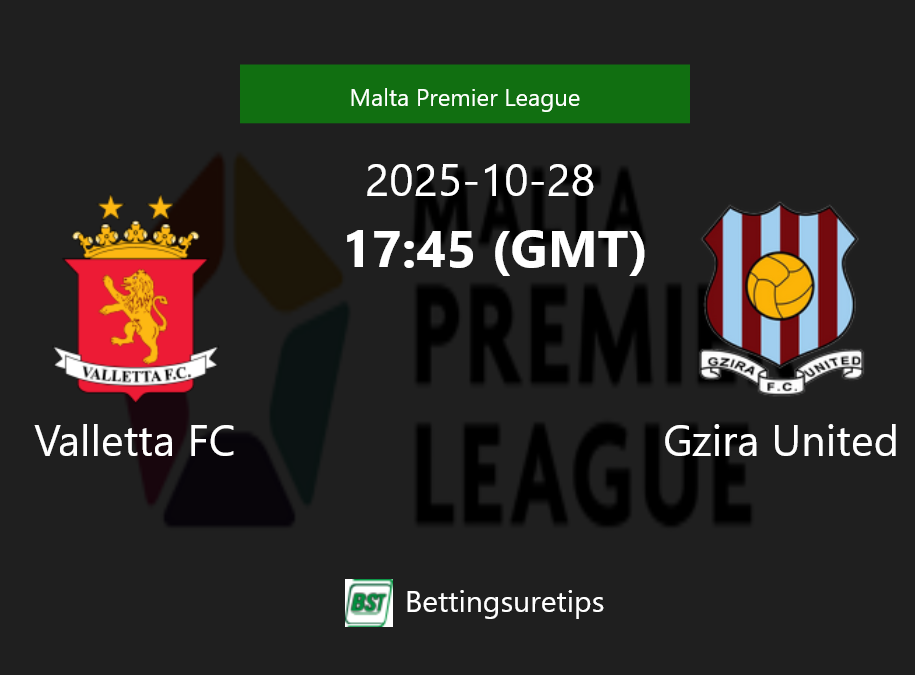 Valletta FC vs Gzira United Prediction Betting Tips & Correct Score