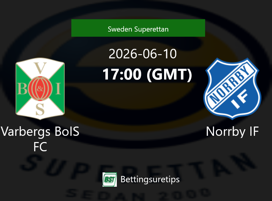 Varbergs BoIS FC vs Norrby IF Prediction Betting Tips & Correct Score