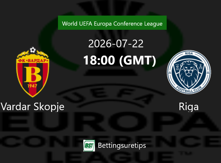 Vardar Skopje vs Riga Prediction Betting Tips & Correct Score