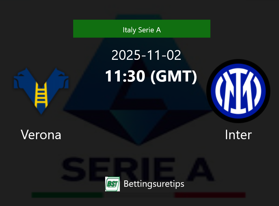 Verona vs Inter Prediction Betting Tips & Correct Score