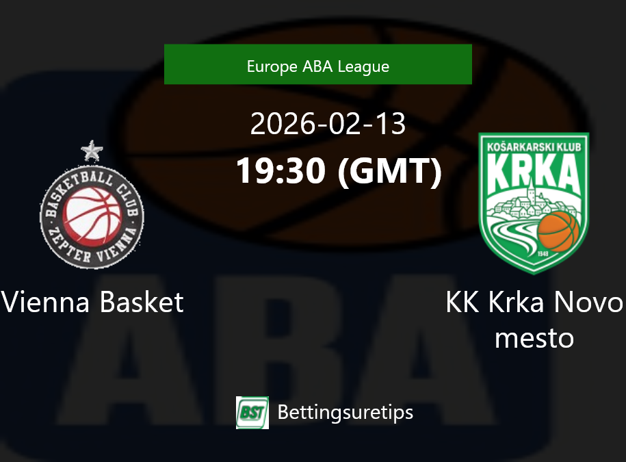 Vienna Basket vs KK Krka Novo mesto Prediction and Pick - Europe ABA League Vienna Basket vs KK Krka Novo mesto Prediction and Pick - Europe ABA League