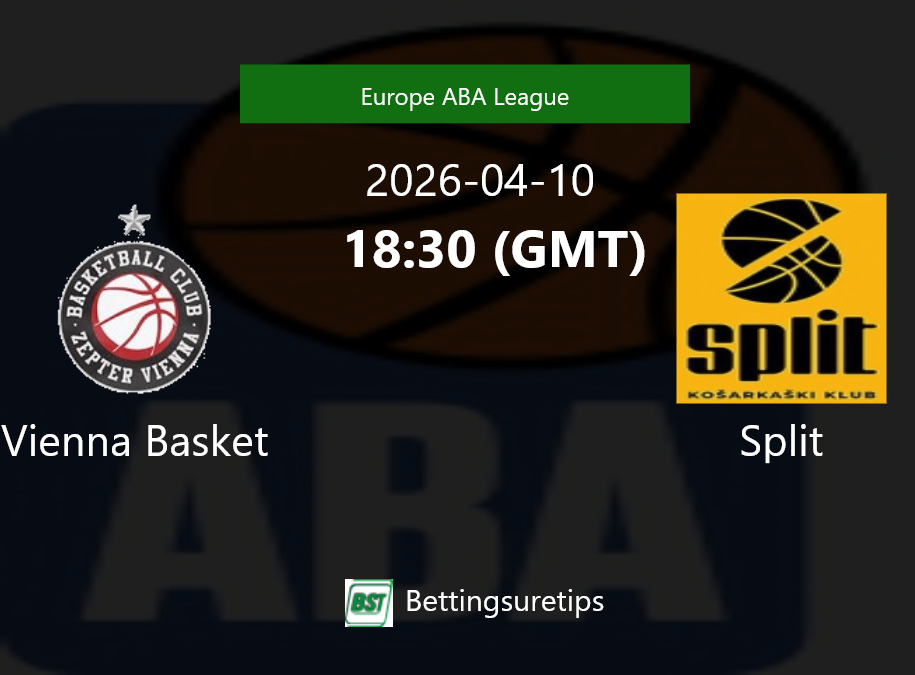 Vienna Basket vs Split Prediction and Pick - Europe ABA League