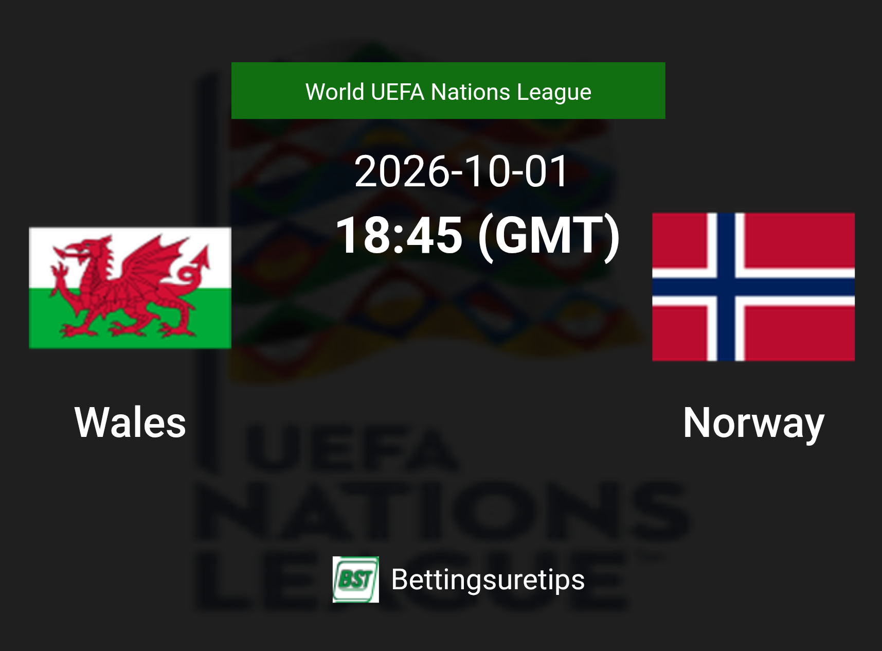 Wales vs Norway Prediction Betting Tips & Correct Score
