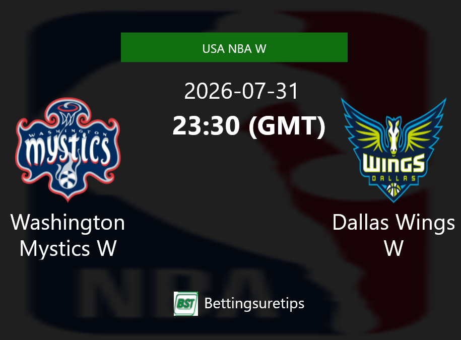 Washington Mystics W vs Dallas Wings W Prediction and Pick - USA NBA W
