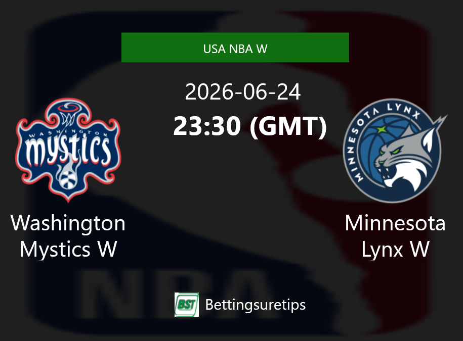 Washington Mystics W vs Minnesota Lynx W Prediction and Pick - USA NBA W
