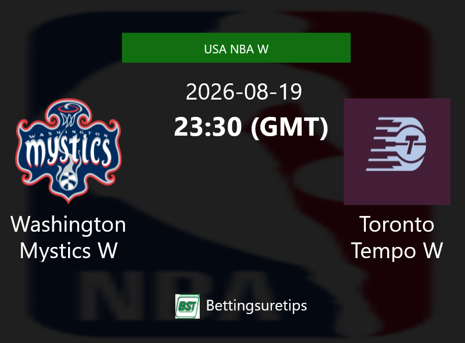 Washington Mystics W vs Toronto Tempo W Prediction and Pick - USA NBA W