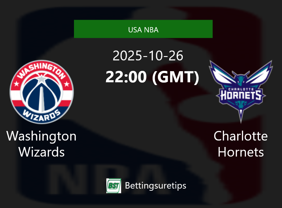 Washington Wizards vs Charlotte Hornets Prediction and Pick - USA NBA Washington Wizards vs Charlotte Hornets Prediction and Pick - USA NBA