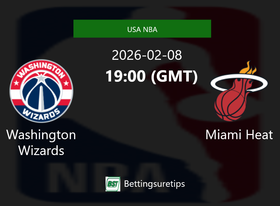 Washington Wizards vs Miami Heat Prediction and Pick - USA NBA