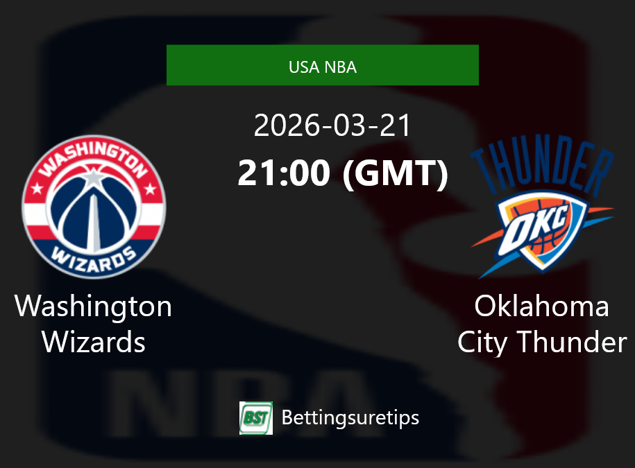 Washington Wizards vs Oklahoma City Thunder Prediction and Pick - USA NBA