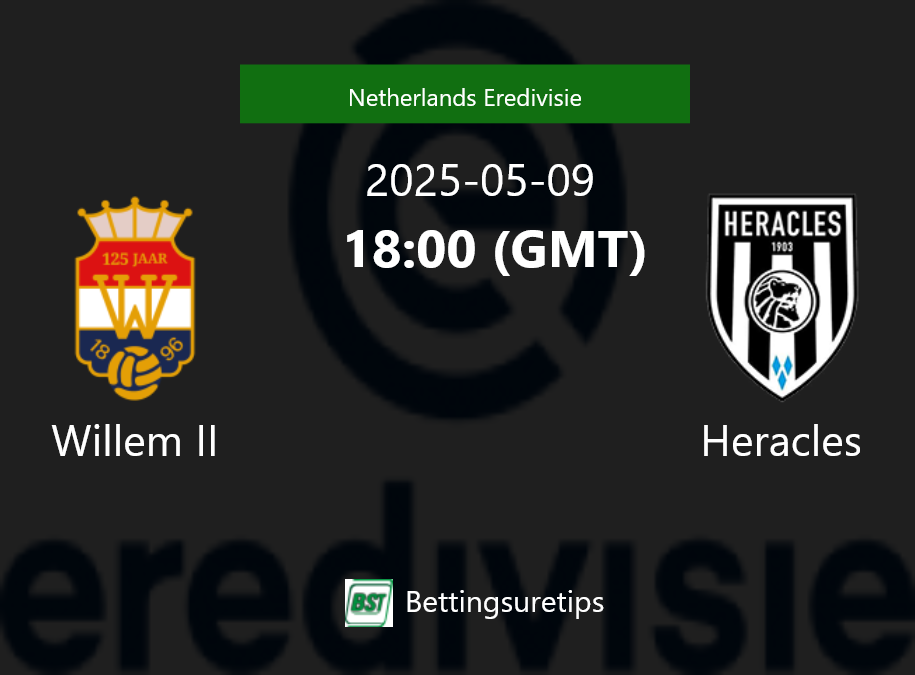 Willem II vs Heracles Prediction Betting Tips & Correct Score