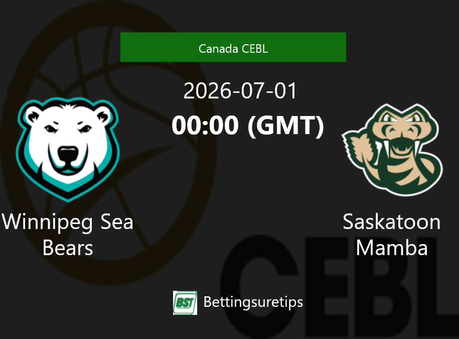Winnipeg Sea Bears vs Saskatoon Mamba Prediction and Pick - Canada CEBL