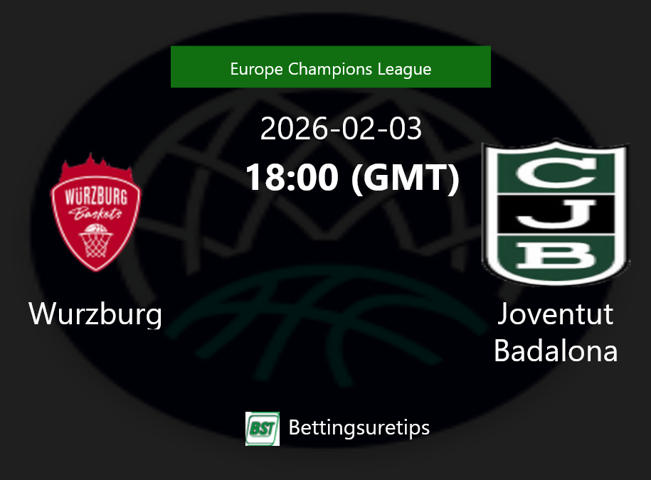 Wurzburg vs Joventut Badalona Prediction and Pick - Europe Champions League
