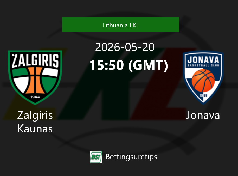 Zalgiris Kaunas vs Jonava Prediction and Pick - Lithuania LKL Zalgiris Kaunas vs Jonava Prediction and Pick - Lithuania LKL