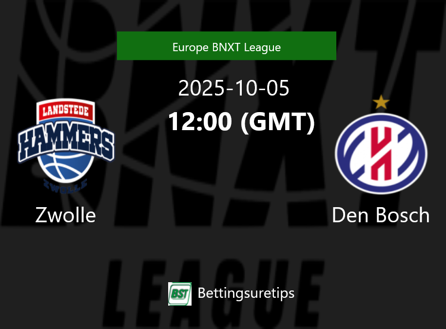 Zwolle vs Den Bosch Prediction and Pick - Europe BNXT League